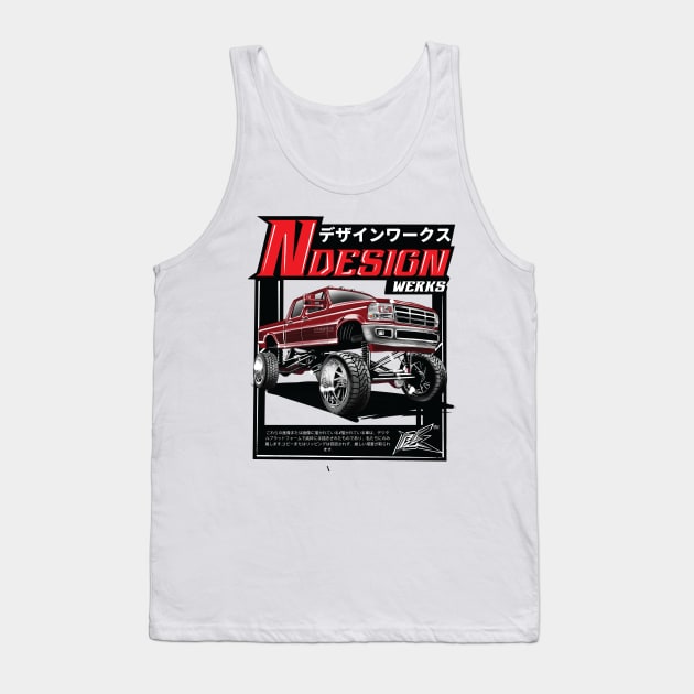 ford f250 ranger lifted truck Tank Top by naquash